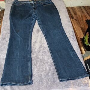 Old Navy Dark Blue Flare Jeans
